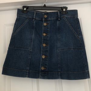 Denim skirt in like new condition!